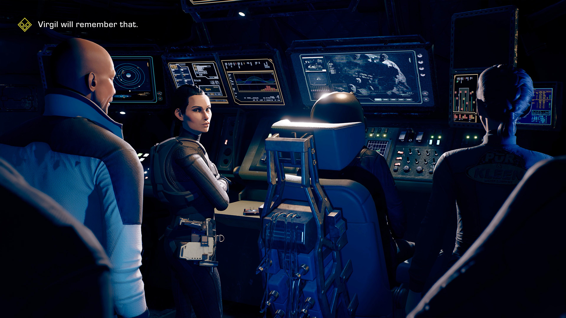 The Expanse: A Telltale Series — bridge scene, performance capture